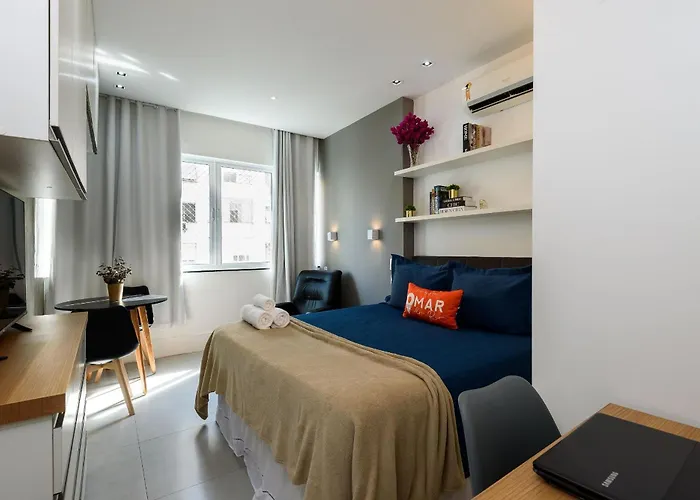 Studio Amplo A 200M Da Praia | Nsc 1085/702
